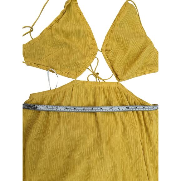 SABO Mable Dress cutouts at waist, Size M/L a high waisted elasticated waist, - Picture 10 of 14